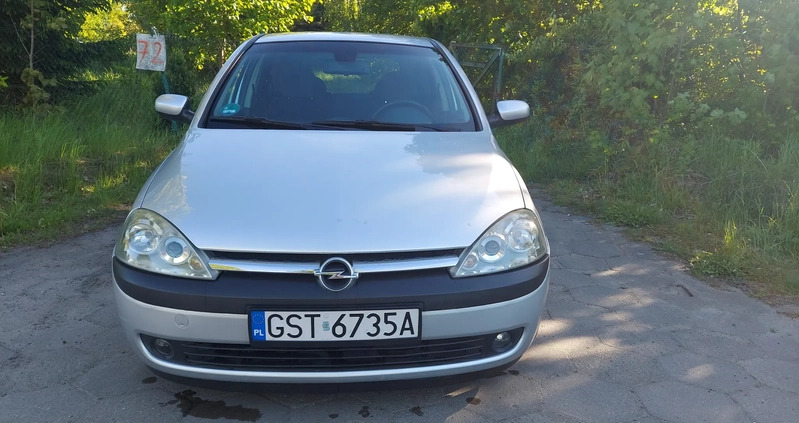 Opel Corsa cena 8999 przebieg: 143000, rok produkcji 2002 z Sokołów Małopolski małe 79